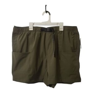 Bp Womens Activeware Shorts Size XL Olive Green New‎